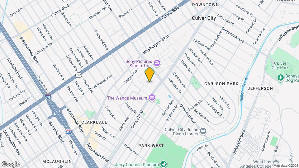 10754 Garland Dr Map and Location Details