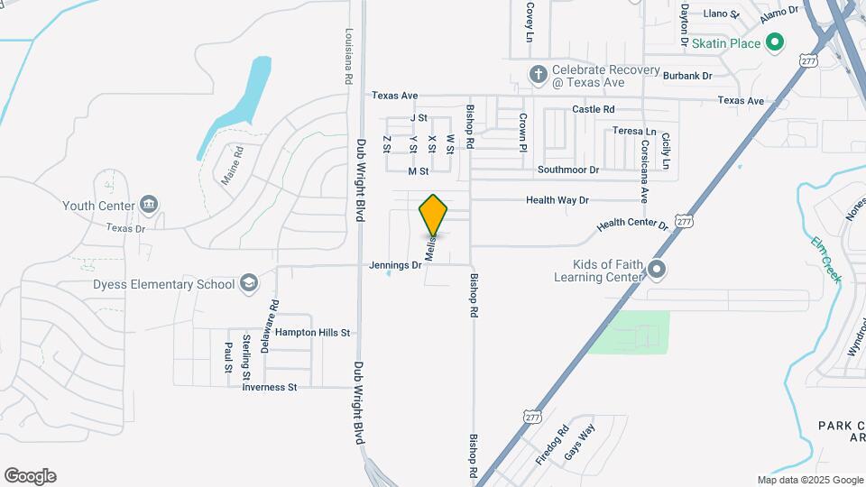 2717 Melissa Ln Mapa y Detalles de la Ubicación