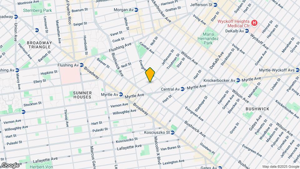 54 Troutman St Map and Location Details