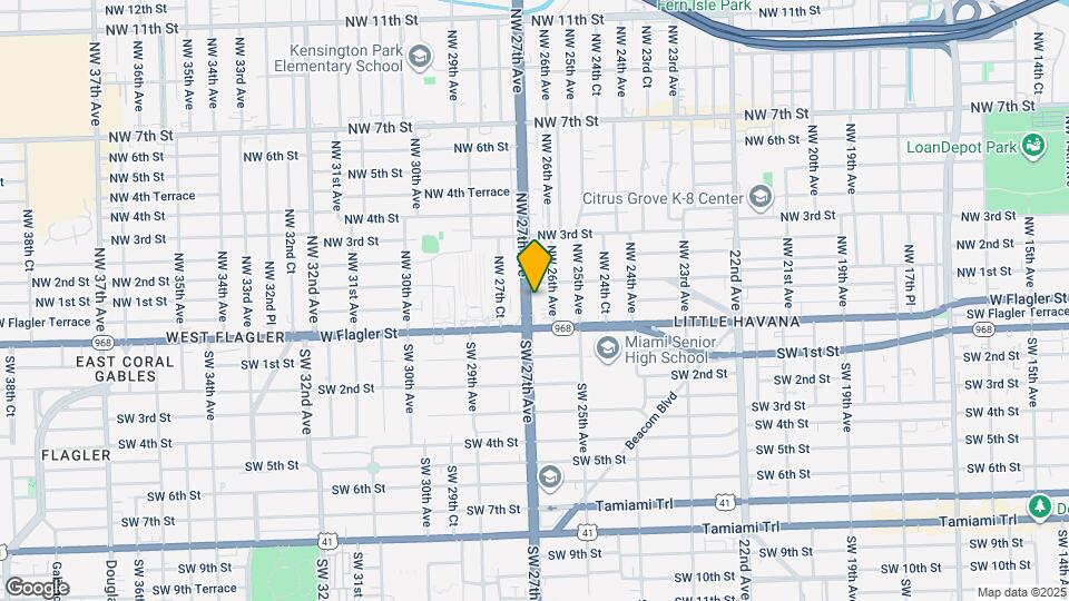 55 NW 27th Ave, Unit 811 Map and Location Details