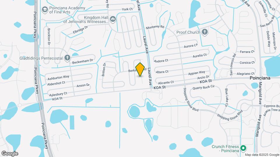 418 Bedlington Ct Map and Location Details