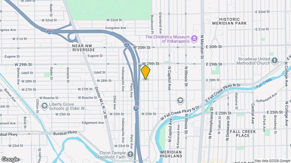 349 W 28th St Mapa y Detalles de la Ubicación