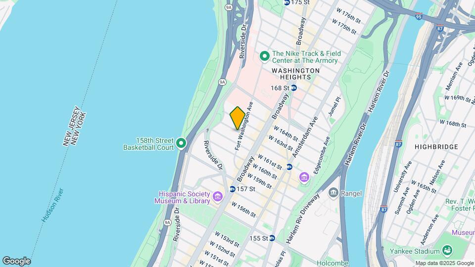 75 Fort Washington Ave Mapa y Detalles de la Ubicación