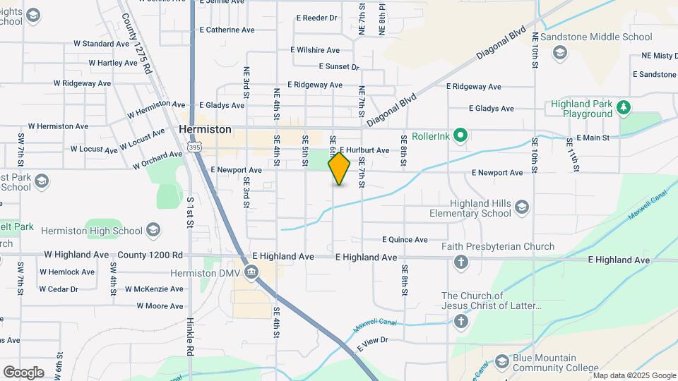385 SE 6th St Map and Location Details