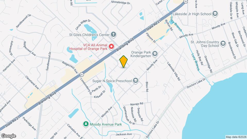 2658 Shannon St Map and Location Details