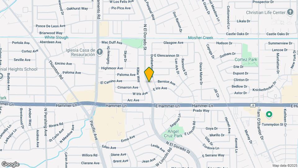 8056 N El Dorado St Map and Location Details