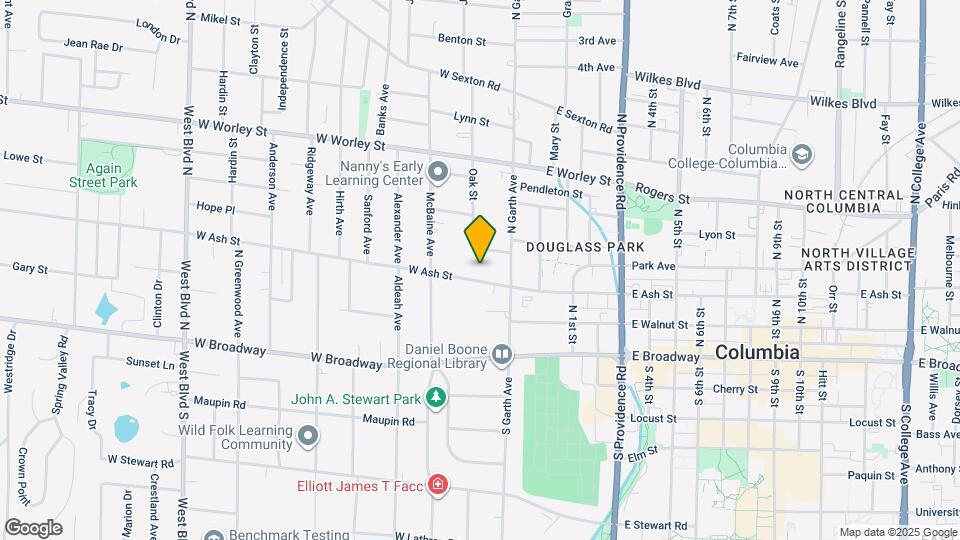 113 W Ash St, Unit Unit A Map and Location Details