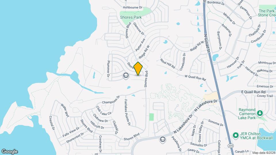 1317 Meandering Way Map and Location Details