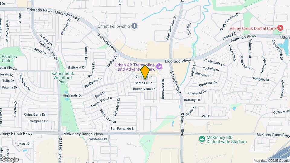 4418 Santa Fe Ln Map and Location Details