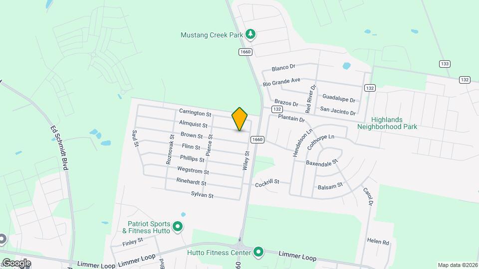 105 Almquist St Map and Location Details