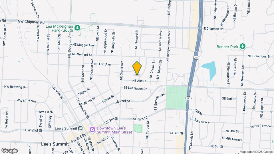 607 NE Short St Map and Location Details