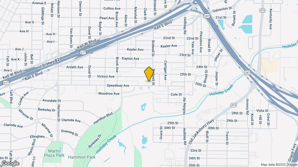 1630 Speedway Ave Map and Location Details