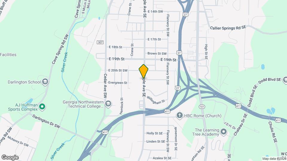 2014 Maple Ave SW Map and Location Details