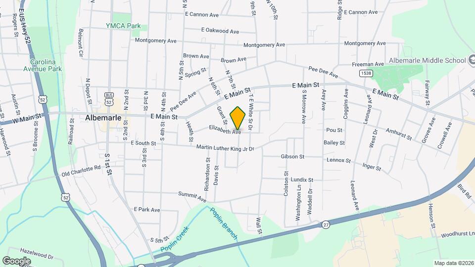 724 Elizabeth Ave Map and Location Details