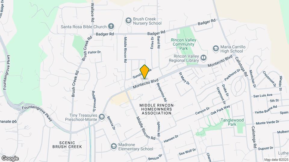 6671 Montecito Blvd Map and Location Details