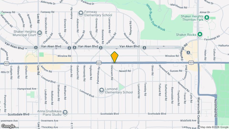 18314 Chagrin Blvd Map and Location Details