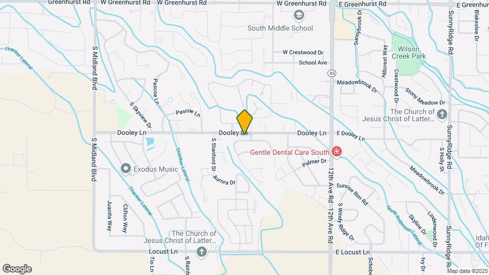 561 W Palmer Dr Map and Location Details