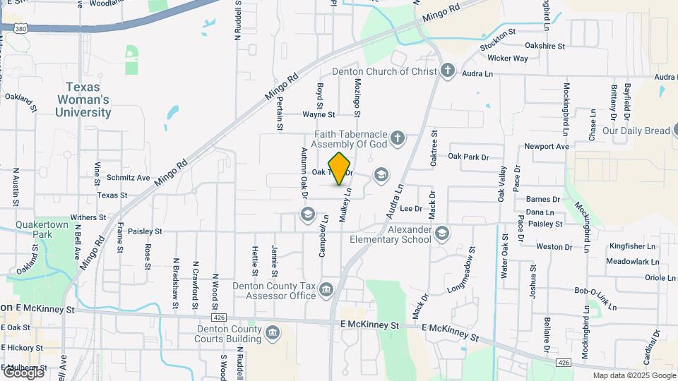 1708 White Oak Ct Map and Location Details