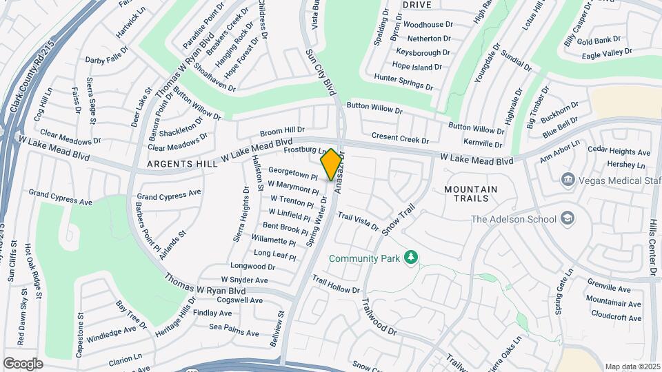 2318 Spring Water Dr Map and Location Details