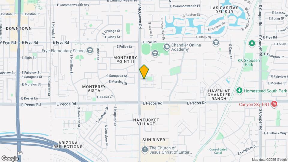 766 S Jesse St Map and Location Details