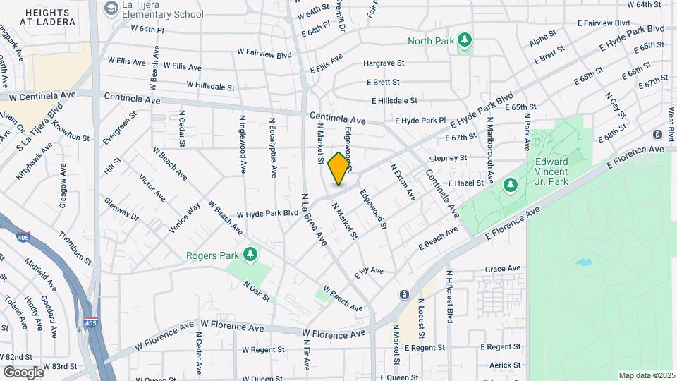 211 E Hyde Park Blvd Mapa y Detalles de la Ubicación