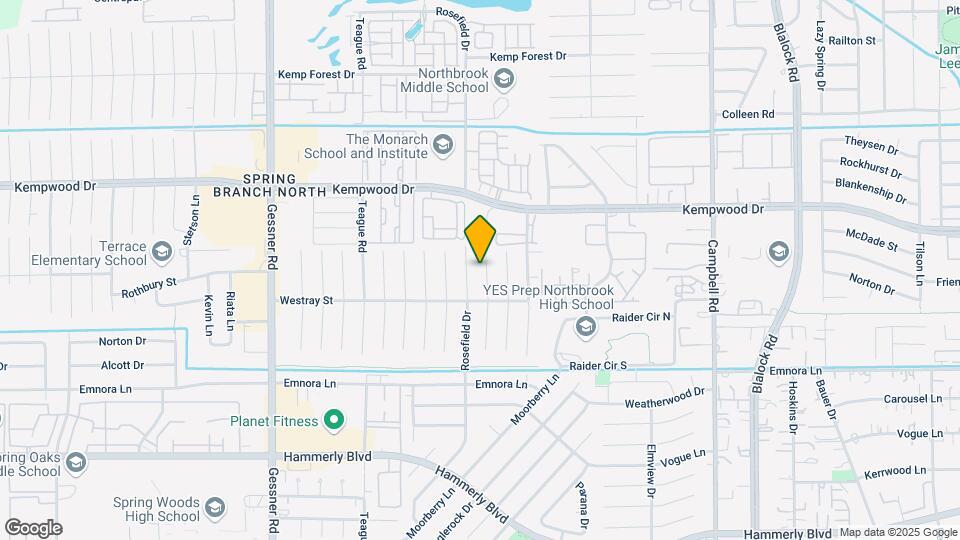 2623 Pine Village Dr Map and Location Details