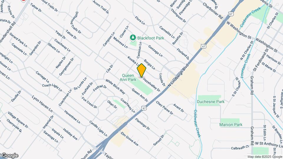 760 Hazelvalley Dr Map and Location Details