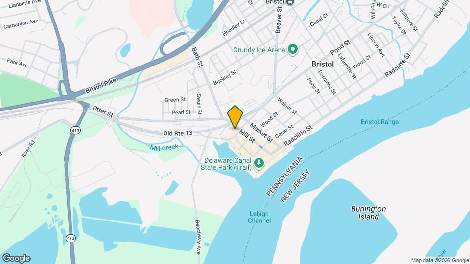 400-404 Mill St Map and Location Details