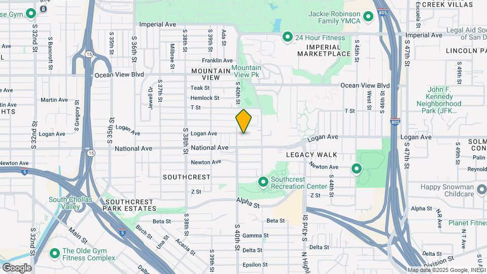 4013-4021 Logan Ave Map and Location Details