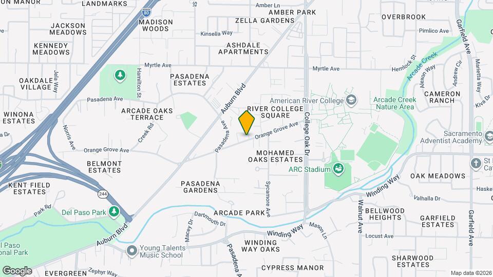 Orange Grove Apartments Mapa y Detalles de la Ubicación