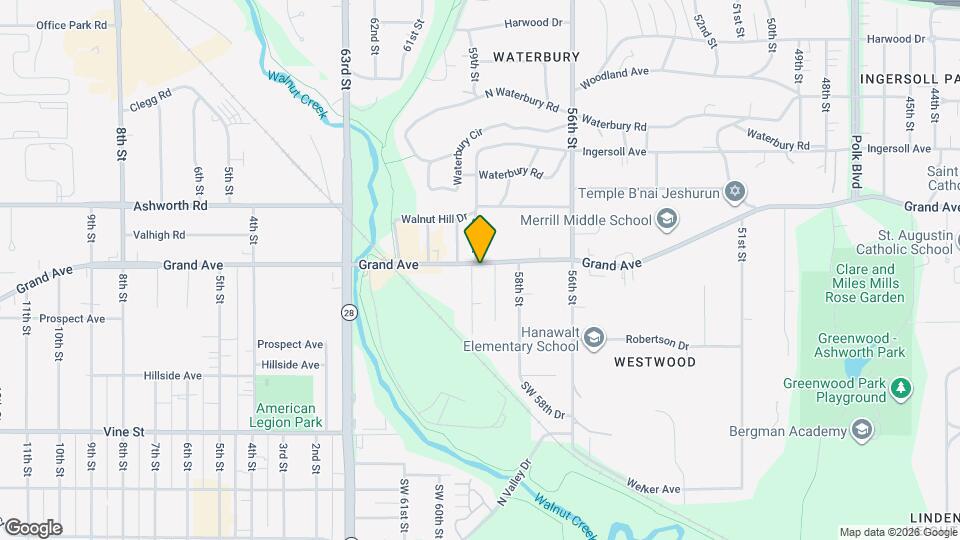 5832 Grand Ave, Unit 4 Mapa y Detalles de la Ubicación