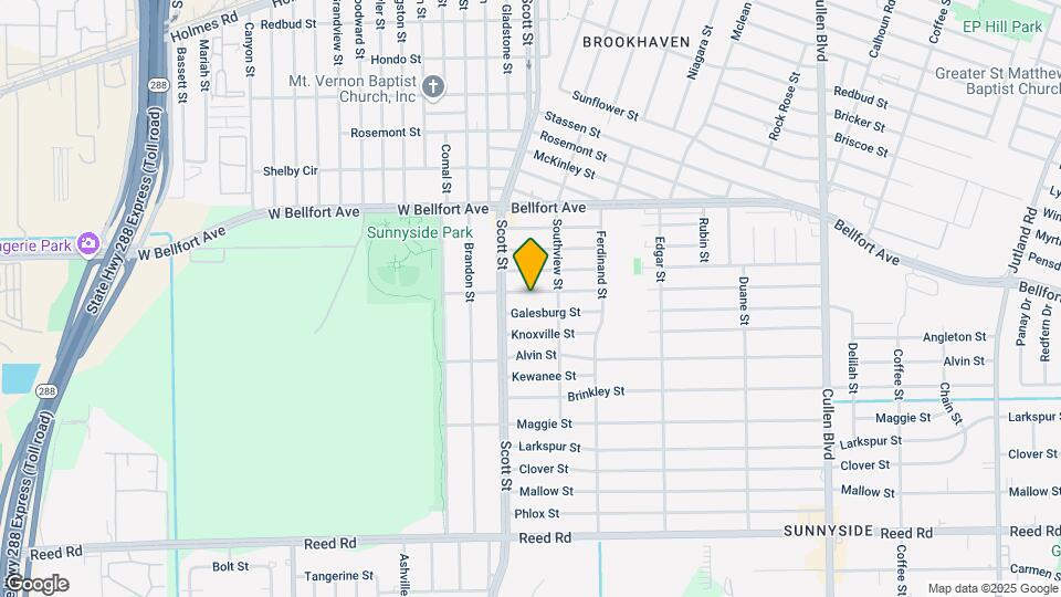 3922 Davenport St Mapa y Detalles de la Ubicación