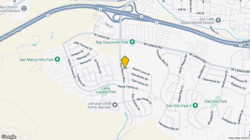 39 San Tomas Dr Map and Location Details