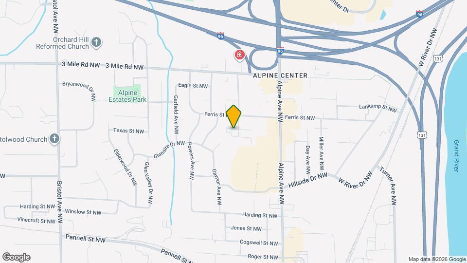 965 McCarty St NW Map and Location Details