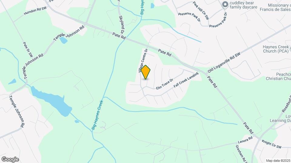 2387 Shady Maple Trail Map and Location Details