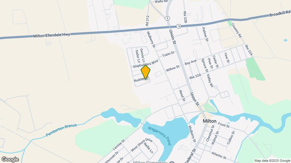 406 S Spinnaker Ln Map and Location Details