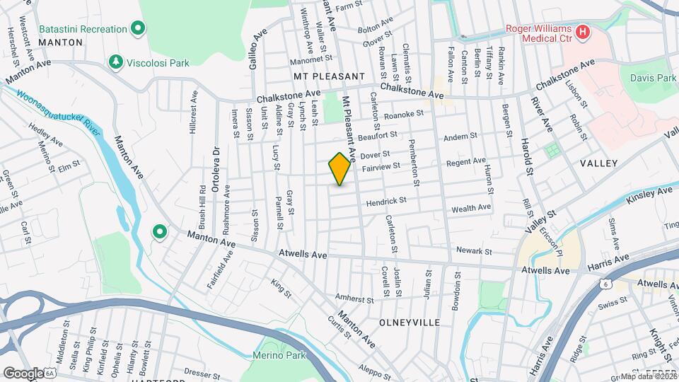 149 Pomona Ave Map and Location Details