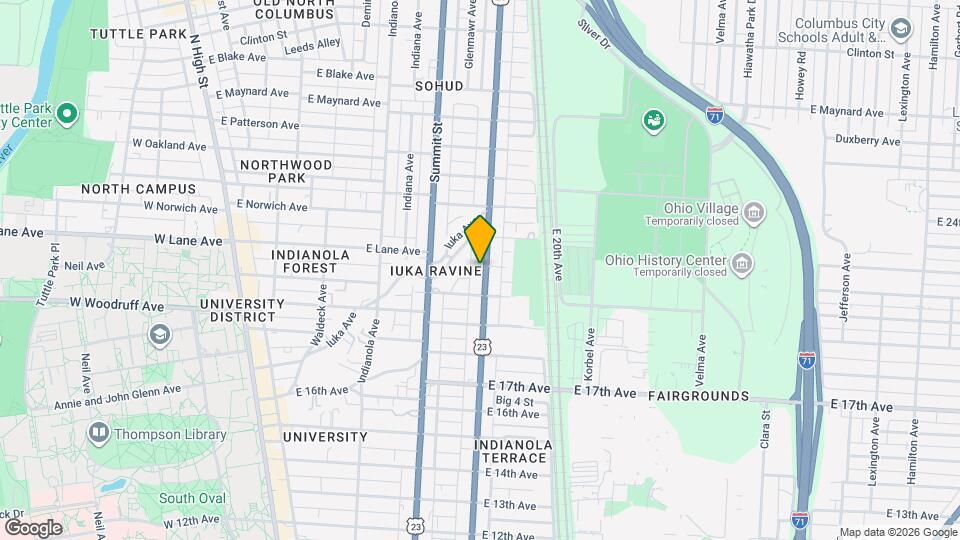 2045 1/2 N 4th St, Unit 2045 1/2 Mapa y Detalles de la Ubicación