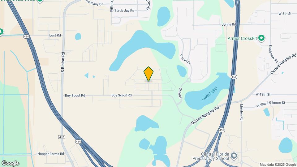 1850 Falconhurst Ln Map and Location Details