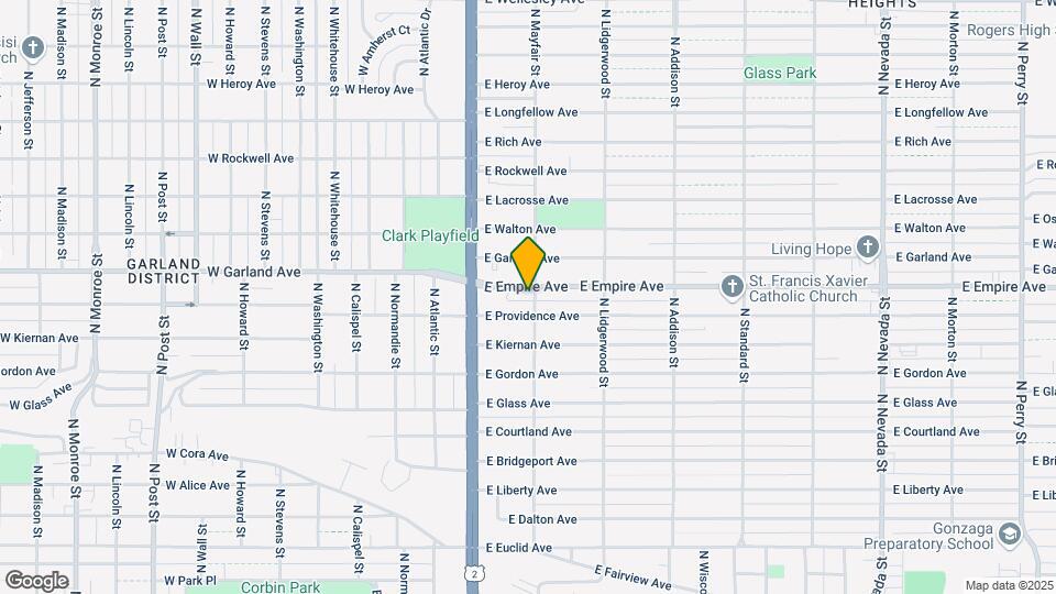 E Empire Apartments Map and Location Details