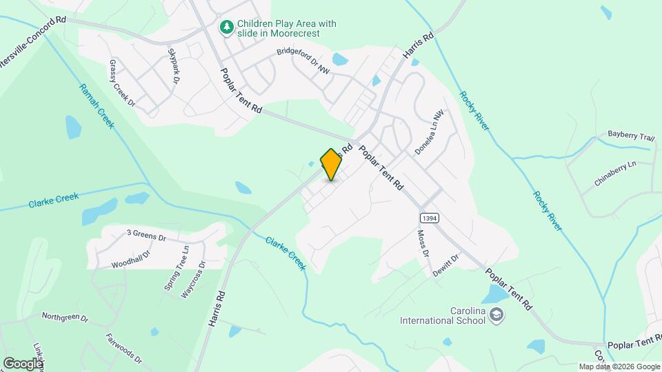 10153 Meeting House Dr NW Map and Location Details