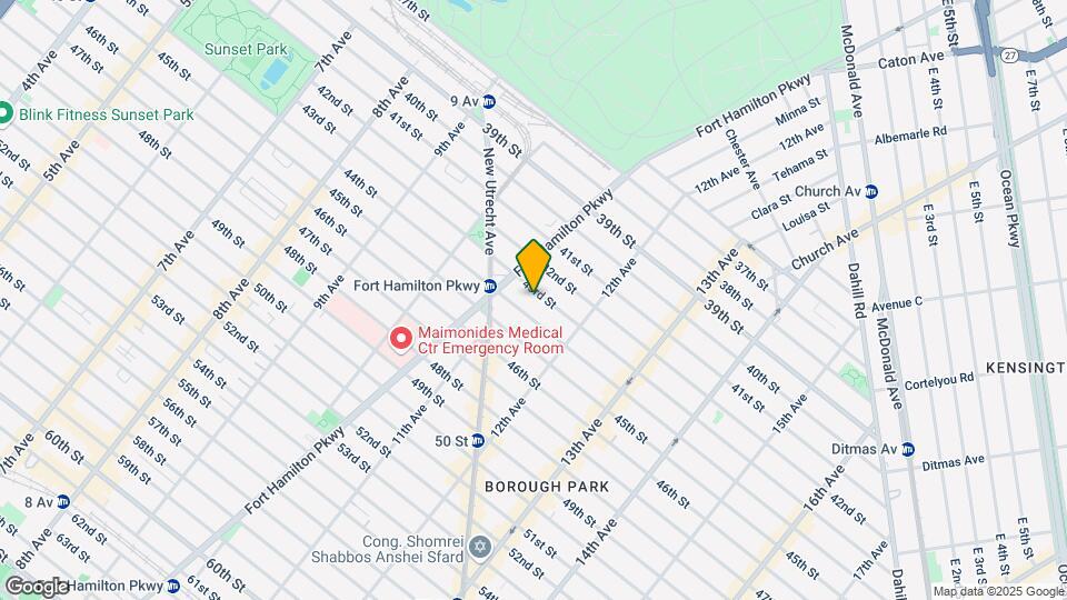 1130 43rd St Map and Location Details