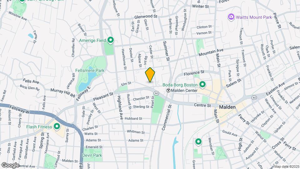 349 A Pleasant St Mapa y Detalles de la Ubicación