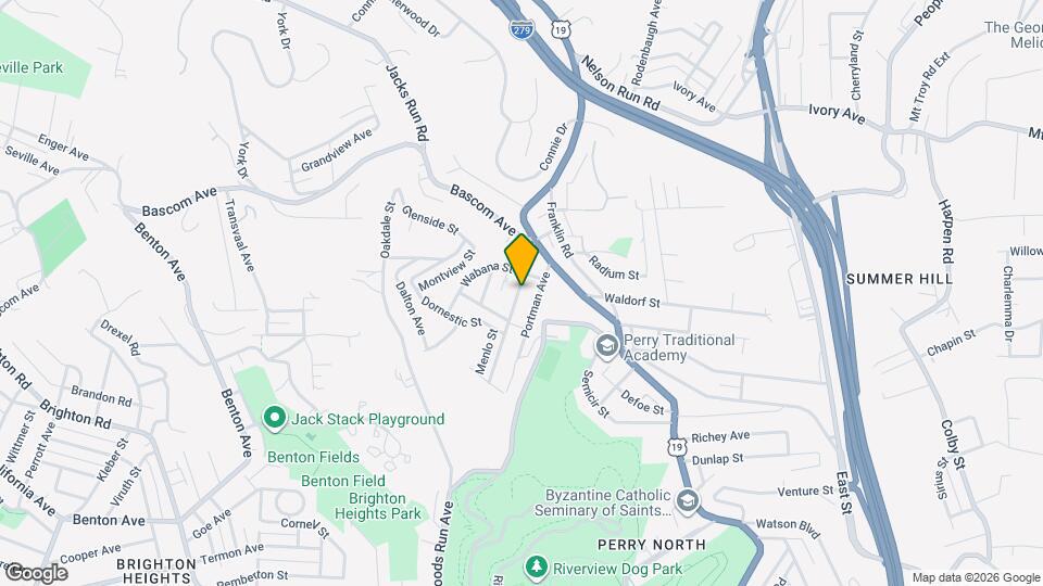 4028 Vinceton St Map and Location Details