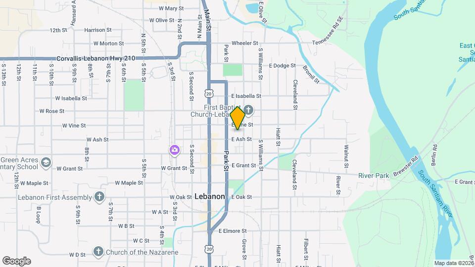 586 1/2 Grove St Map and Location Details