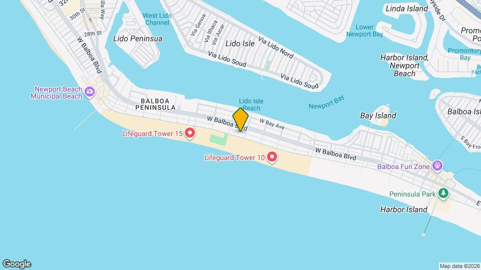 1210 W Oceanfront, Unit 1210.5 W Oceanfront Map and Location Details