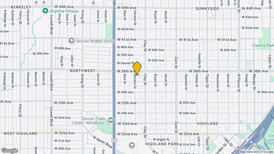 3726 Decatur St Map and Location Details