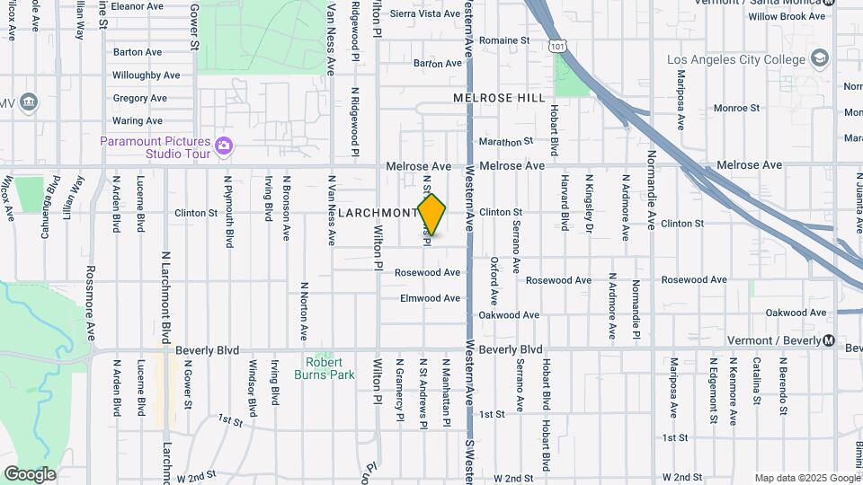 4953 W Maplewood Ave Map and Location Details