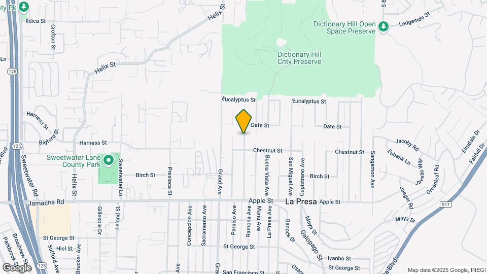 1504 Ramona Ave Mapa y Detalles de la Ubicación