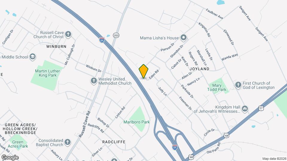 686 Eden Rd Map and Location Details